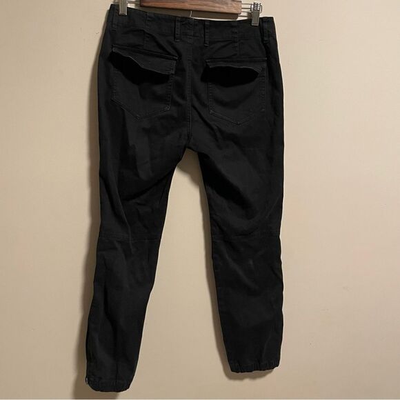 Aritzia TNA HEROIC PANT Cuffed Cargo Black Joggers Pants Size 2 - Picture 7 of 10
